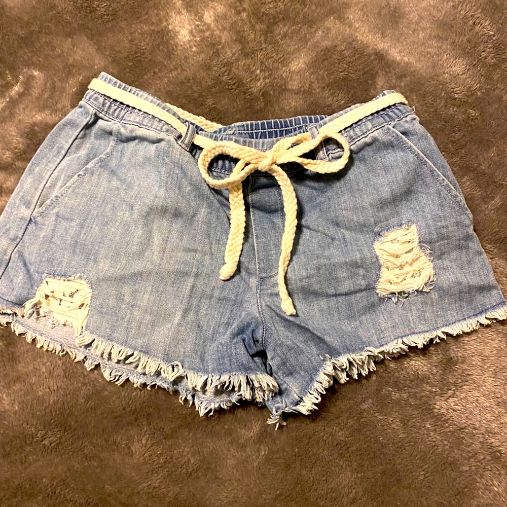 Aerie jean shorts